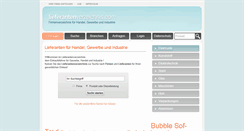 Desktop Screenshot of hydraulikfilter.lieferantenverzeichnis.com